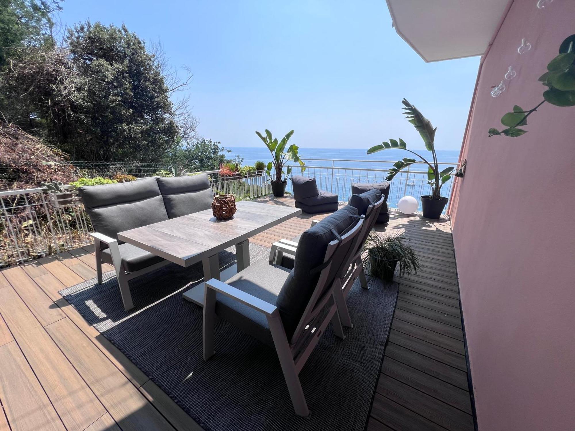 Silenzio E Relax Fronte Mare A Varraze Exterior foto